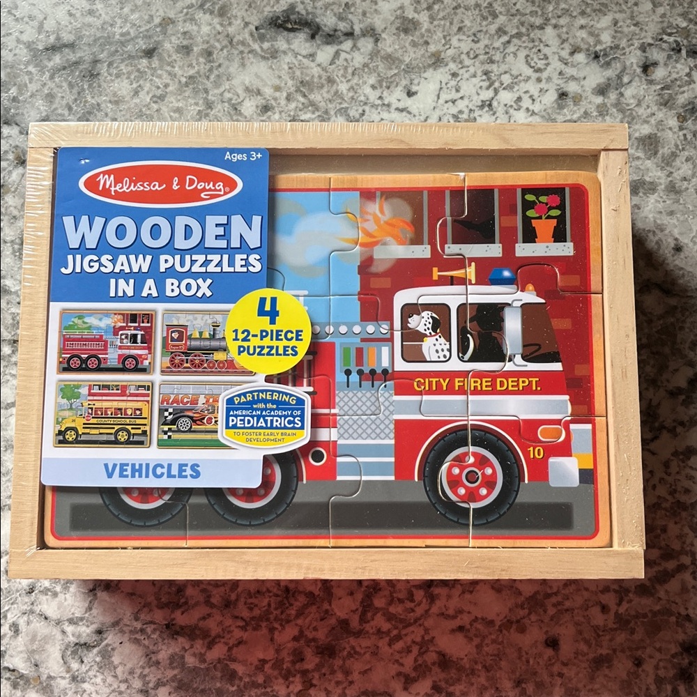 Melissa & Doug Puzzles (Vehicles)